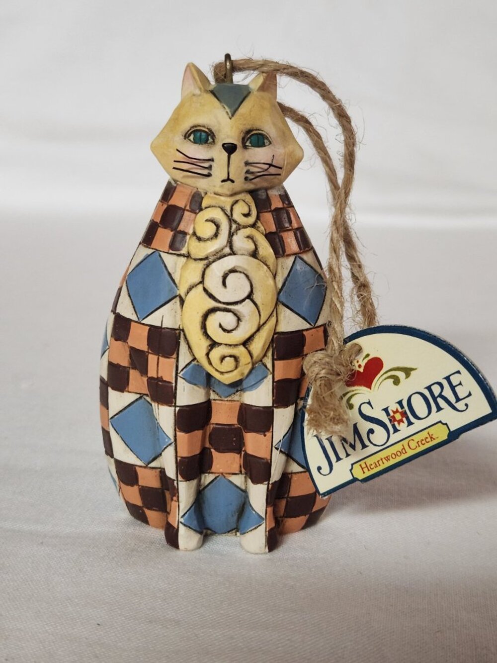 Jim Shore CAT ORNAMENT figurine 2006 retired - Picture 5 of 12